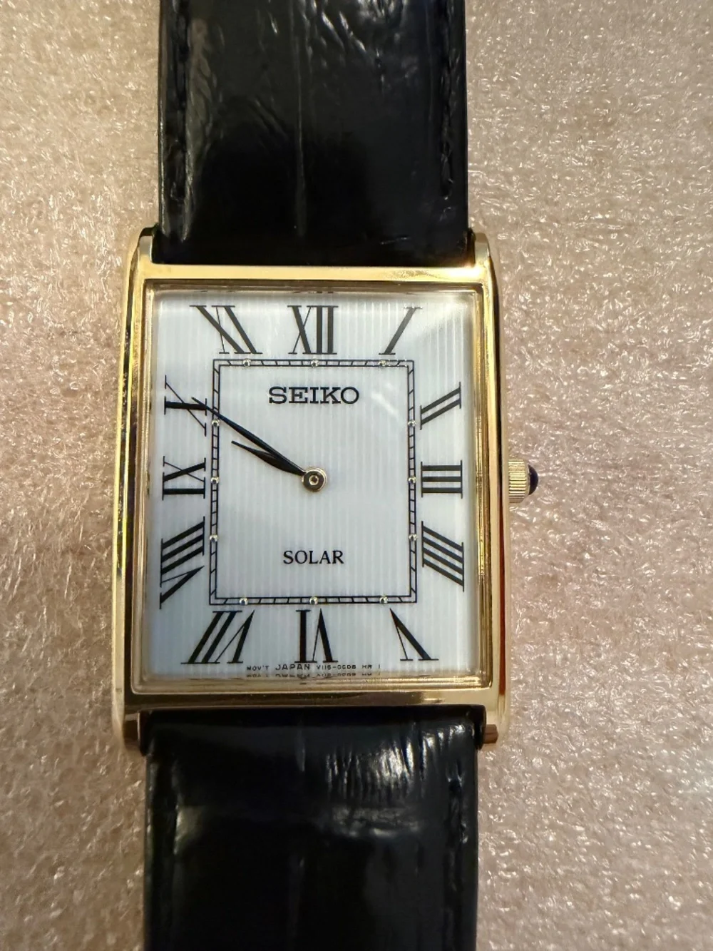 Seiko solar powered